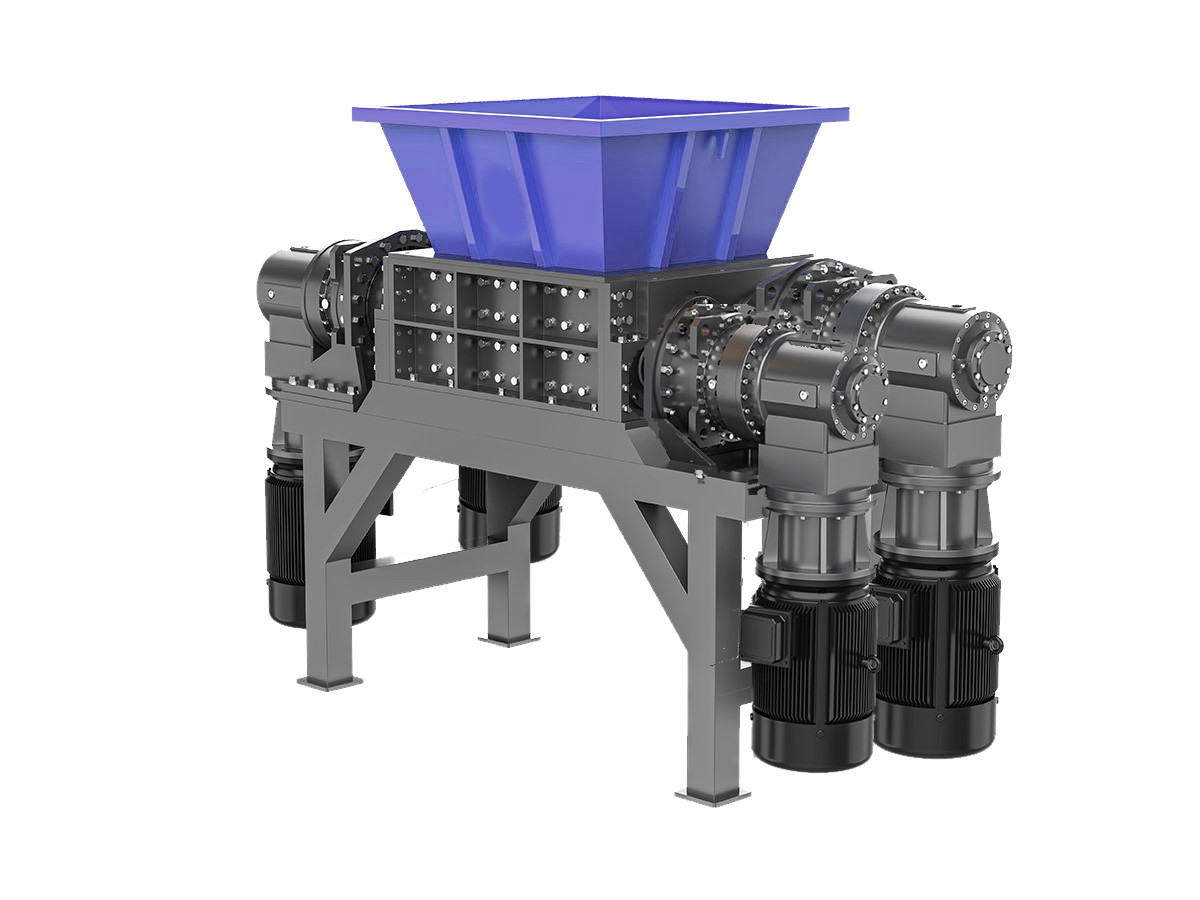 Working Principle of Waste Metal Shredder