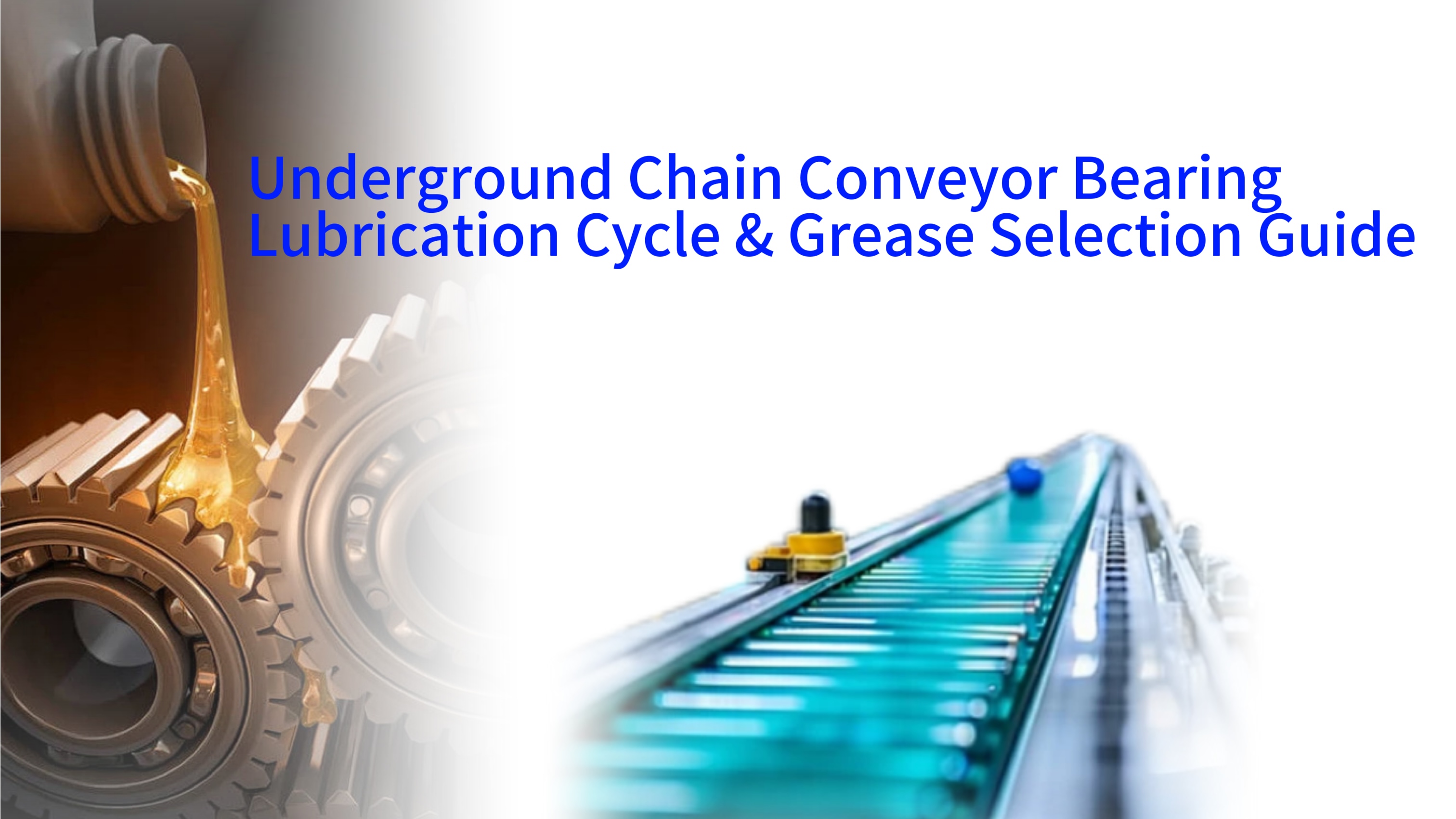 Underground Chain Conveyor Bearing Lubrication Cycle & Grease Selection Guide